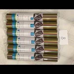 Cricut Vinyl 2 Rolls 6/12 x 12 4 Rolls 3/12 x 24 8